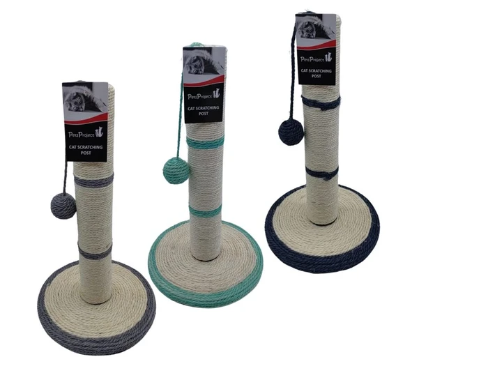 מגרדת עמוד קטנה עם בסיס עגול וכדור