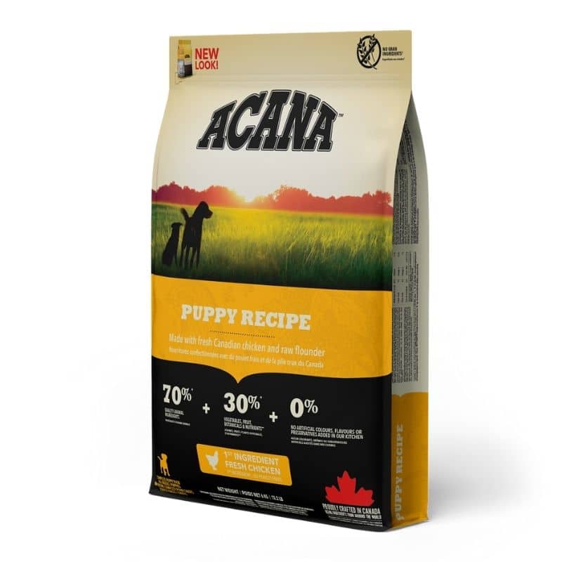 אקאנה אוכל לכלב גור