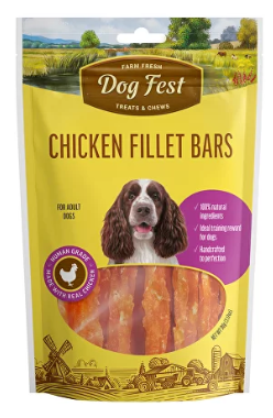 חטיף מקלות פילה עוף מיובש