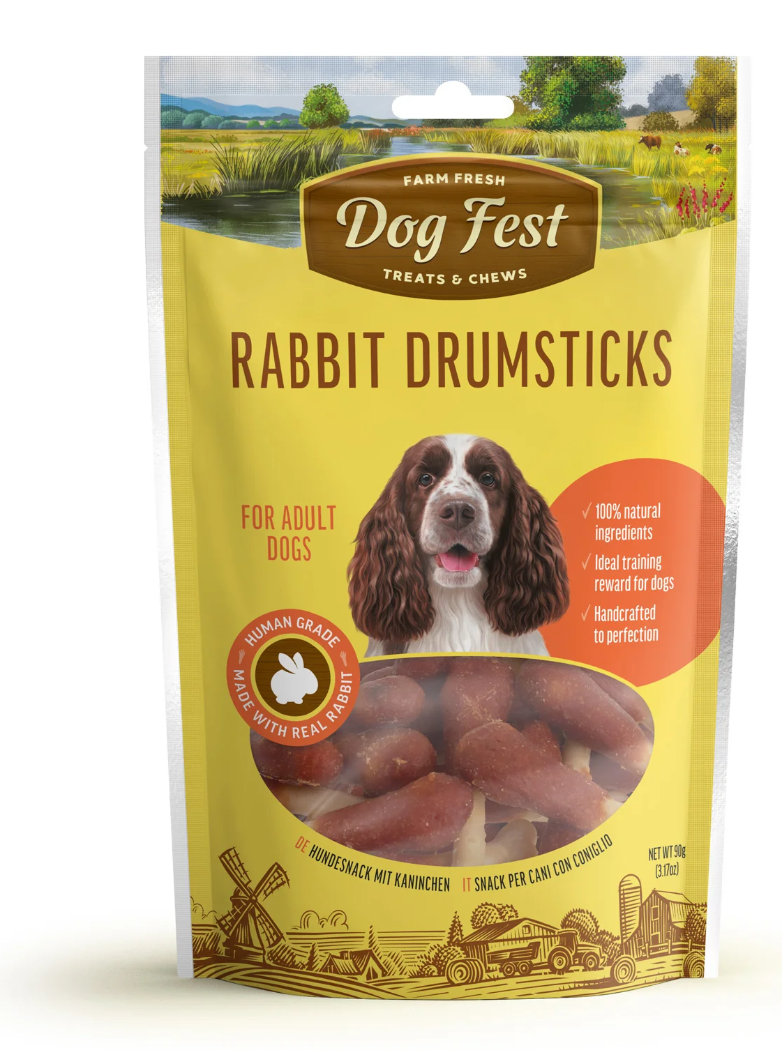 חטיף פולקע בטעם ארנב