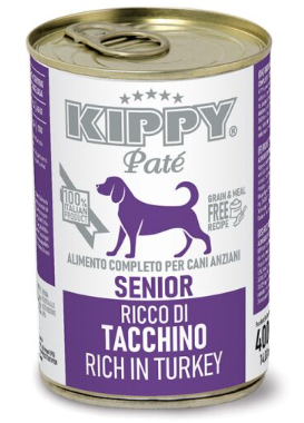 מעדן בטעם עוף והודו לכלבים מבוגרים