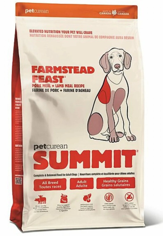 סאמיט מזון לכלב בוגר חזיר וכבש