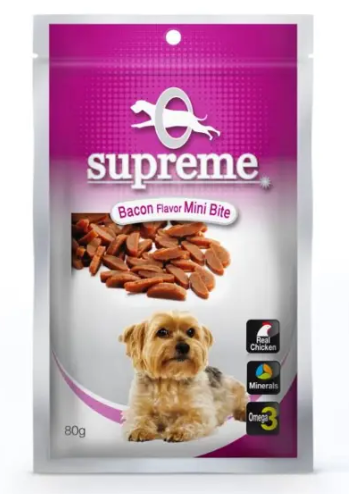 מבצע! 12 יחידות חטיפי סופרים לכלבים קטנים בטעם בייקון ב-99ש"ח בלבד! 