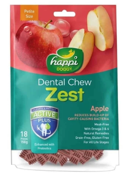 הפי דוגי חטיף דנטלי בטעם תפוח