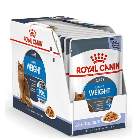 מארז 12 יחידות רויאל קנין פאוץ' לחתול לייט