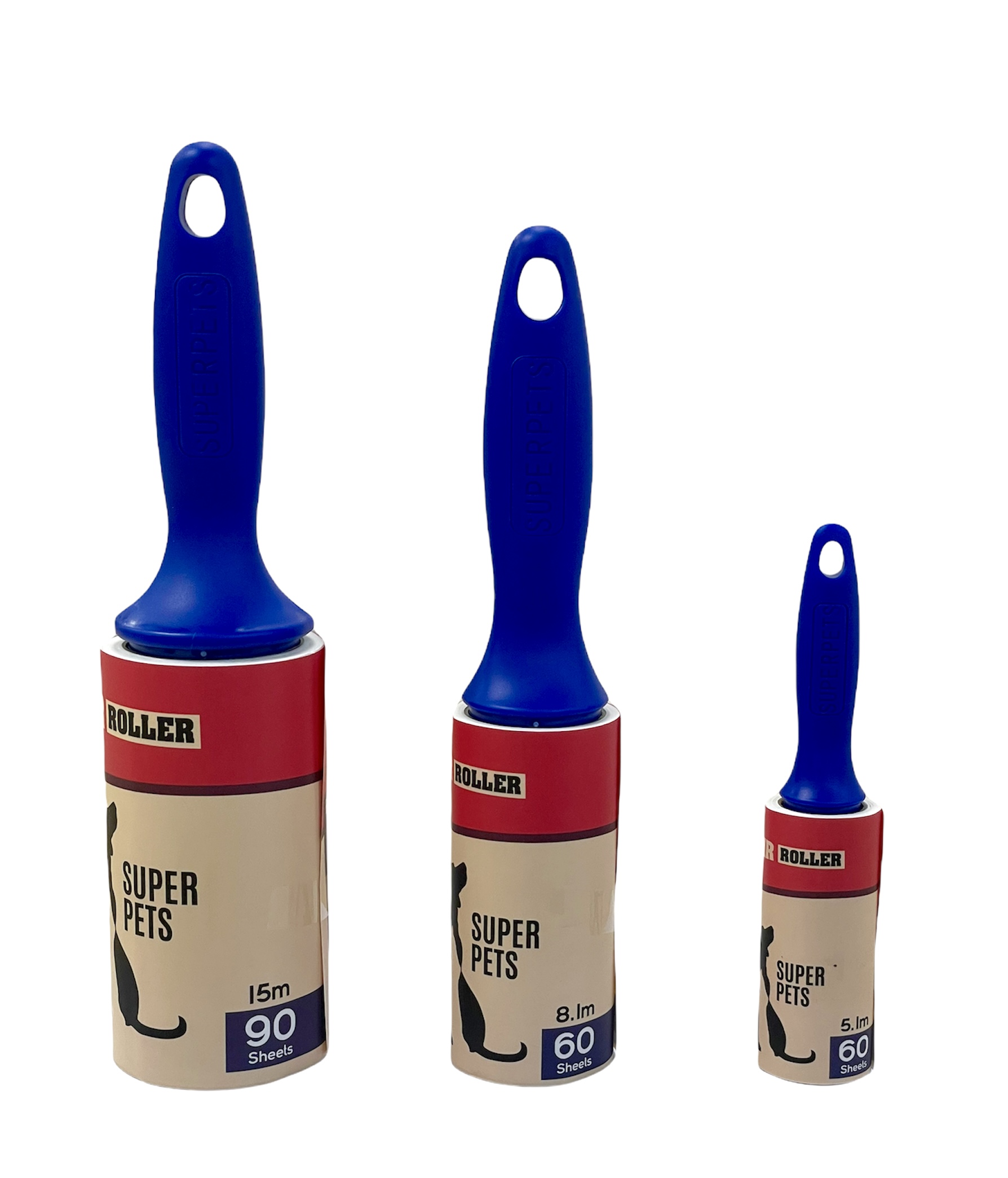 סופר פטס רולר לאיסוף שיער של כלבים וחתולים 