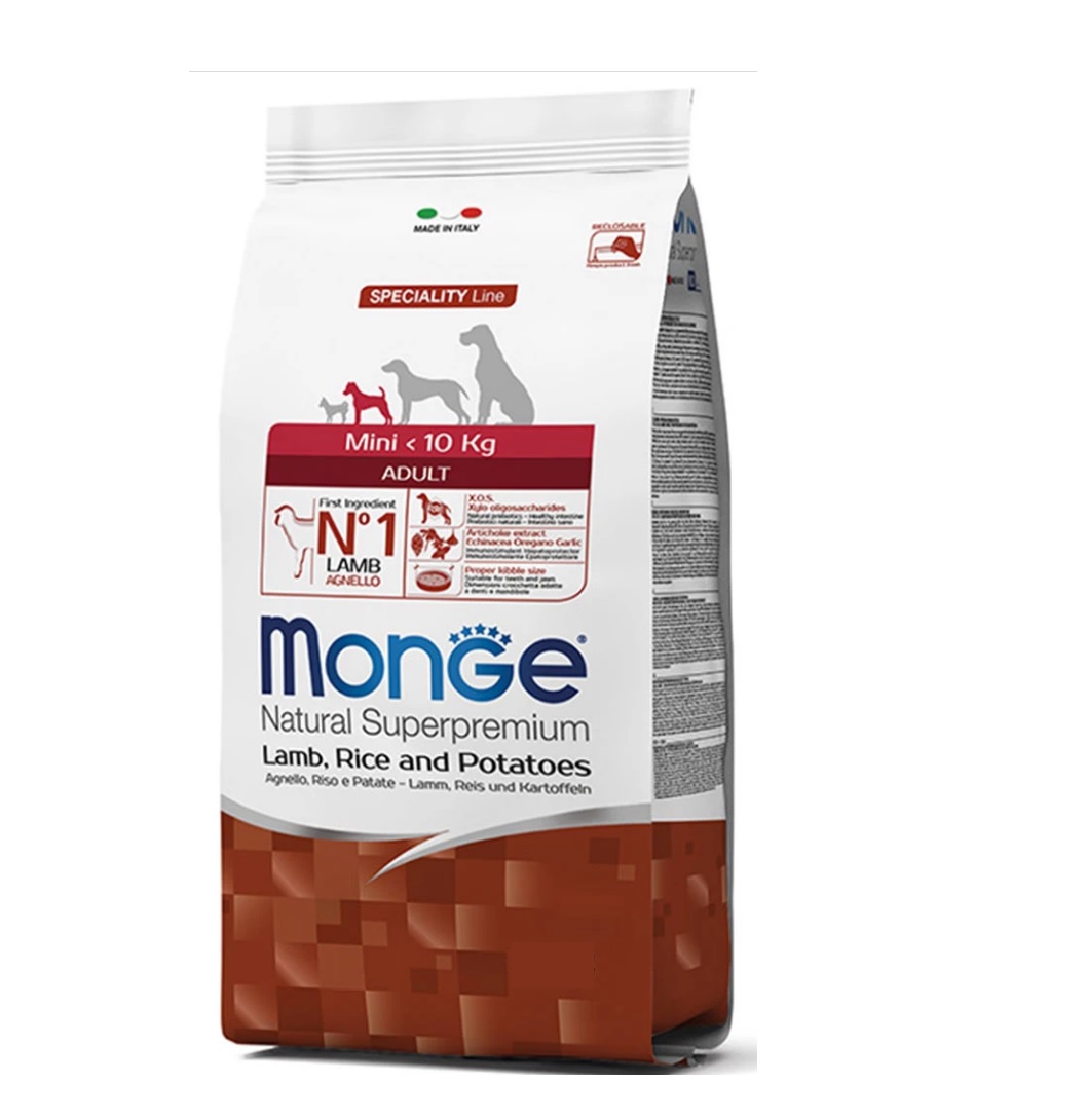 מונג' לכלב בוגר מגזע קטן כבש אורז ותפו"א