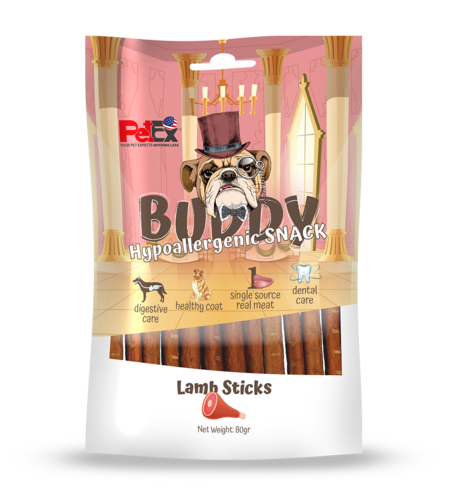 באדי סנאק סנסטיב מקלות בשר כבש