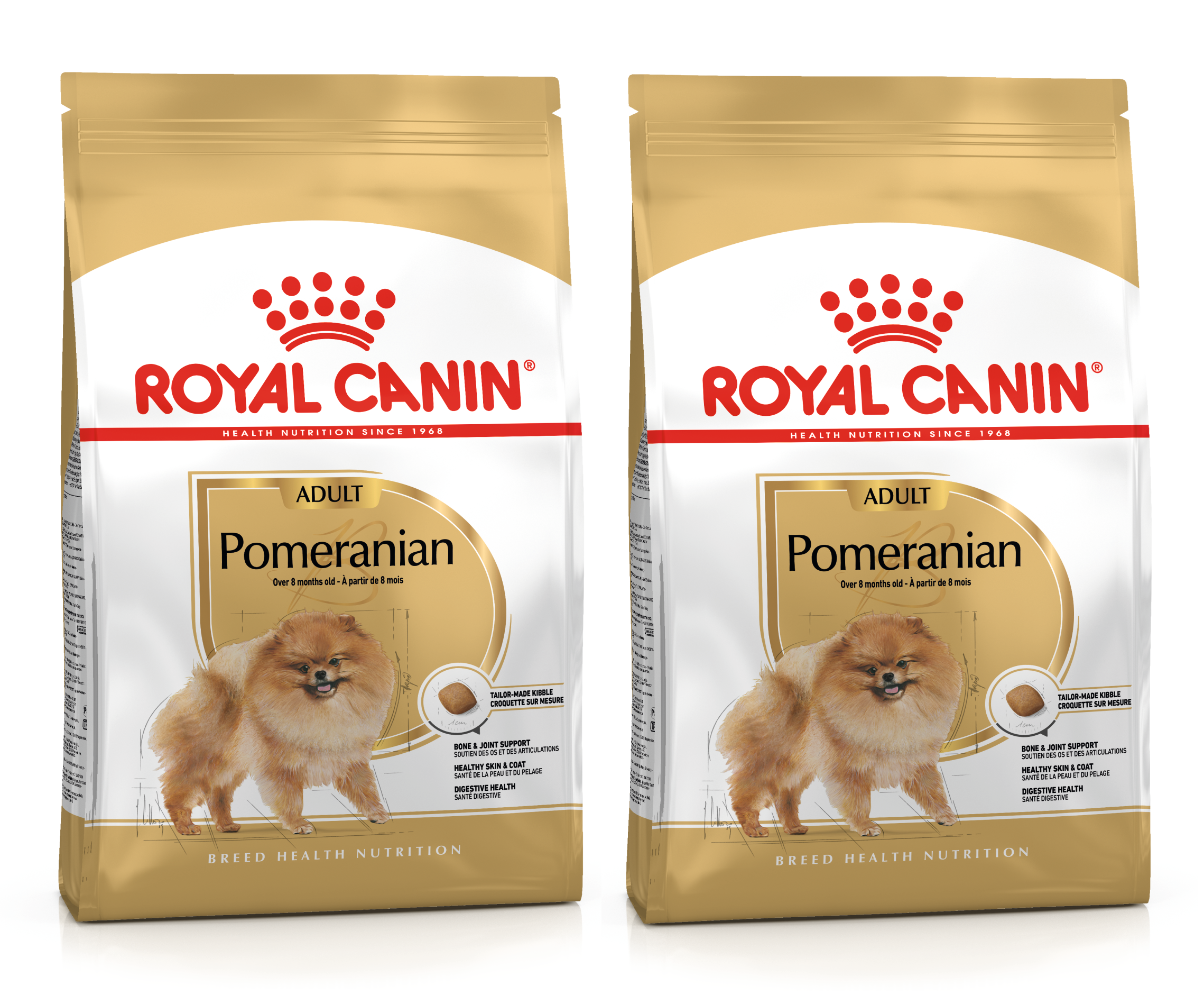 2 שקי רויאל קנין פומרניין 3 קילו כל שק