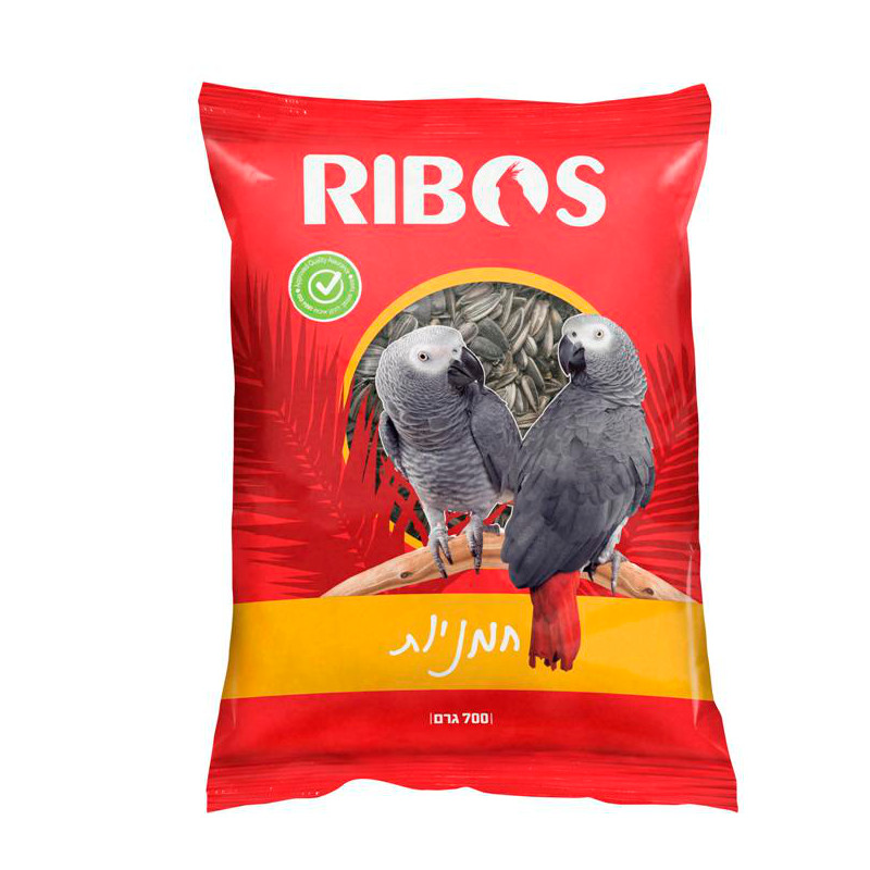 מזון לתוכים גרעיני חמניות ריבוס 