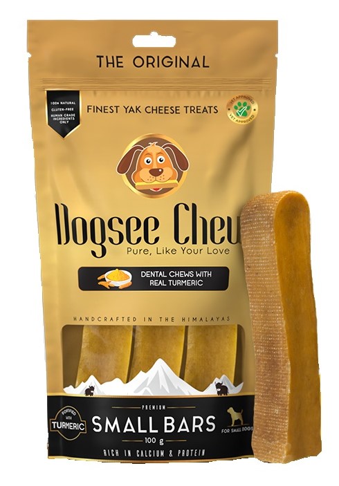 אריזת עצמות חלב יאק לכלב קטן