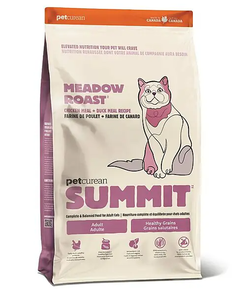 סאמיט מזון לחתול בוגר עוף וברווז