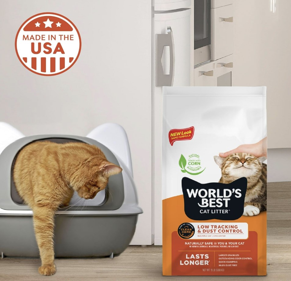 החול הטוב בעולם מתגבש לחתולים פיזור מופחת