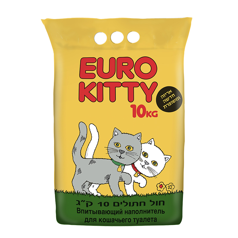 חול לחתולים יורו קיטי 