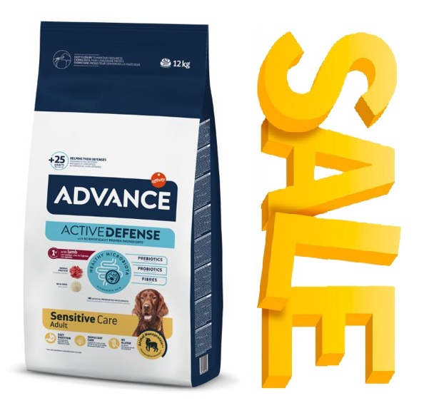 מבצע! אדוונס מזון יבש לכלב בוגר כבש 12ק"ג - שק שני ב-20% הנחה!  