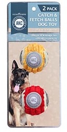 צעצוע זוג כדורי טניס לכלב