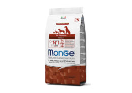 מונג' לכלב בוגר כבש אורז ותפו"א