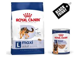 מבצע! רויאל קנין מזון לכלב בוגר מגזע גדול + 4 שימורים במתנה