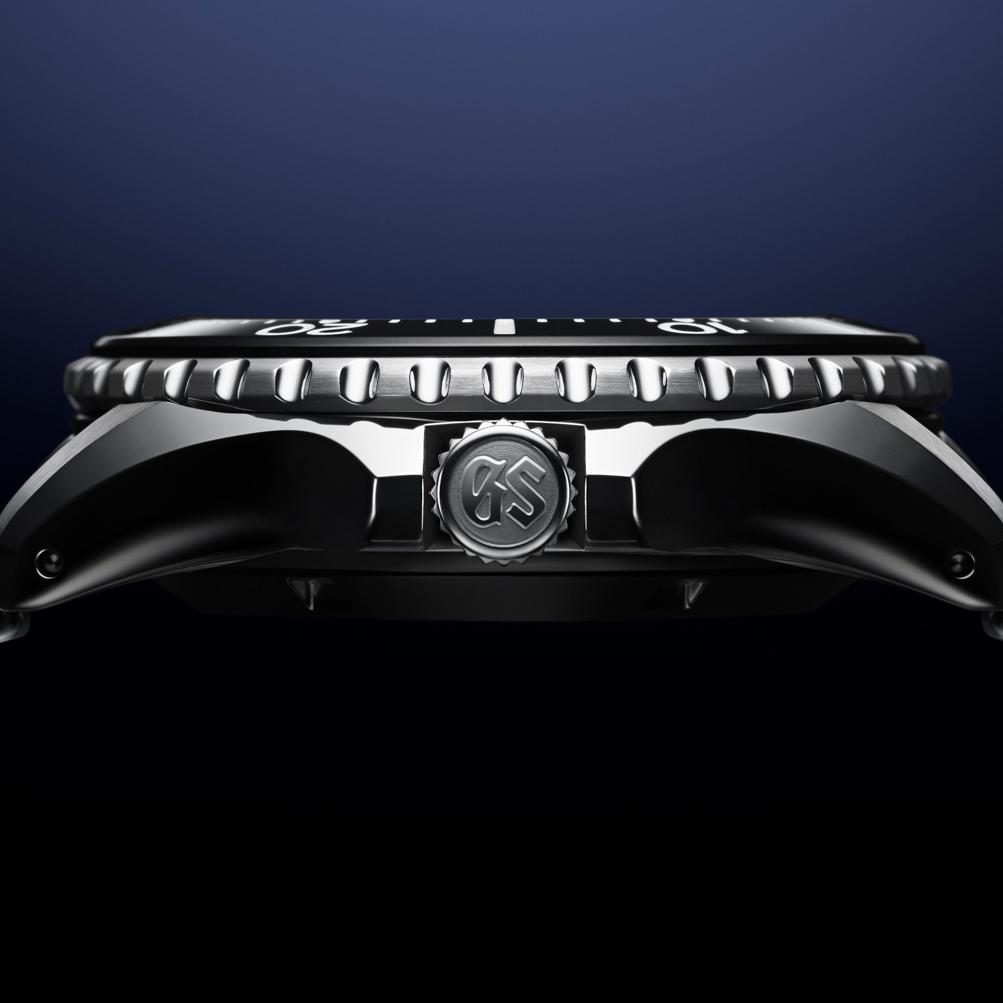 שעון  Grand Seiko צלילה 200 מטר עם לוח כחול