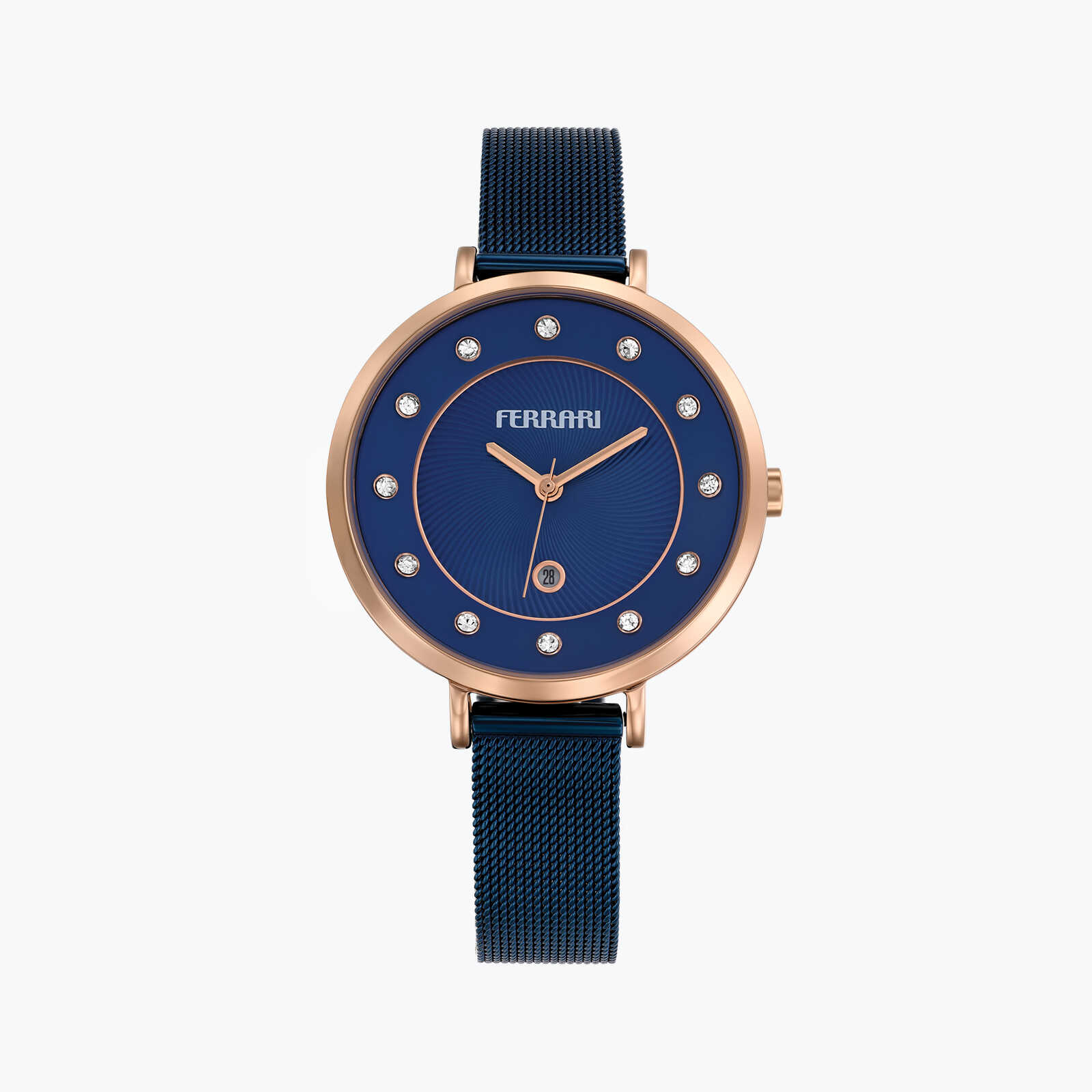 שעון ferrari כחול לנשים