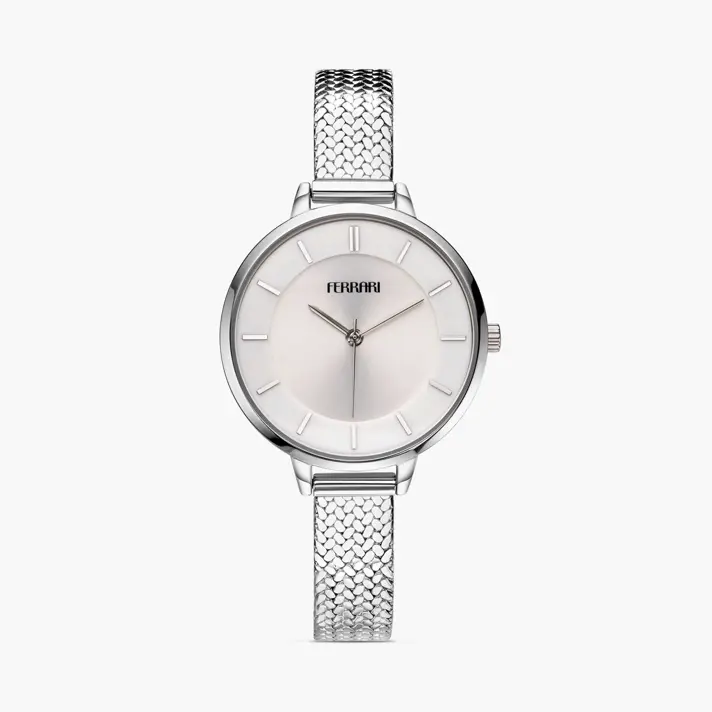 שעון FERRARI לנשים עם צמיד מתכת גמיש