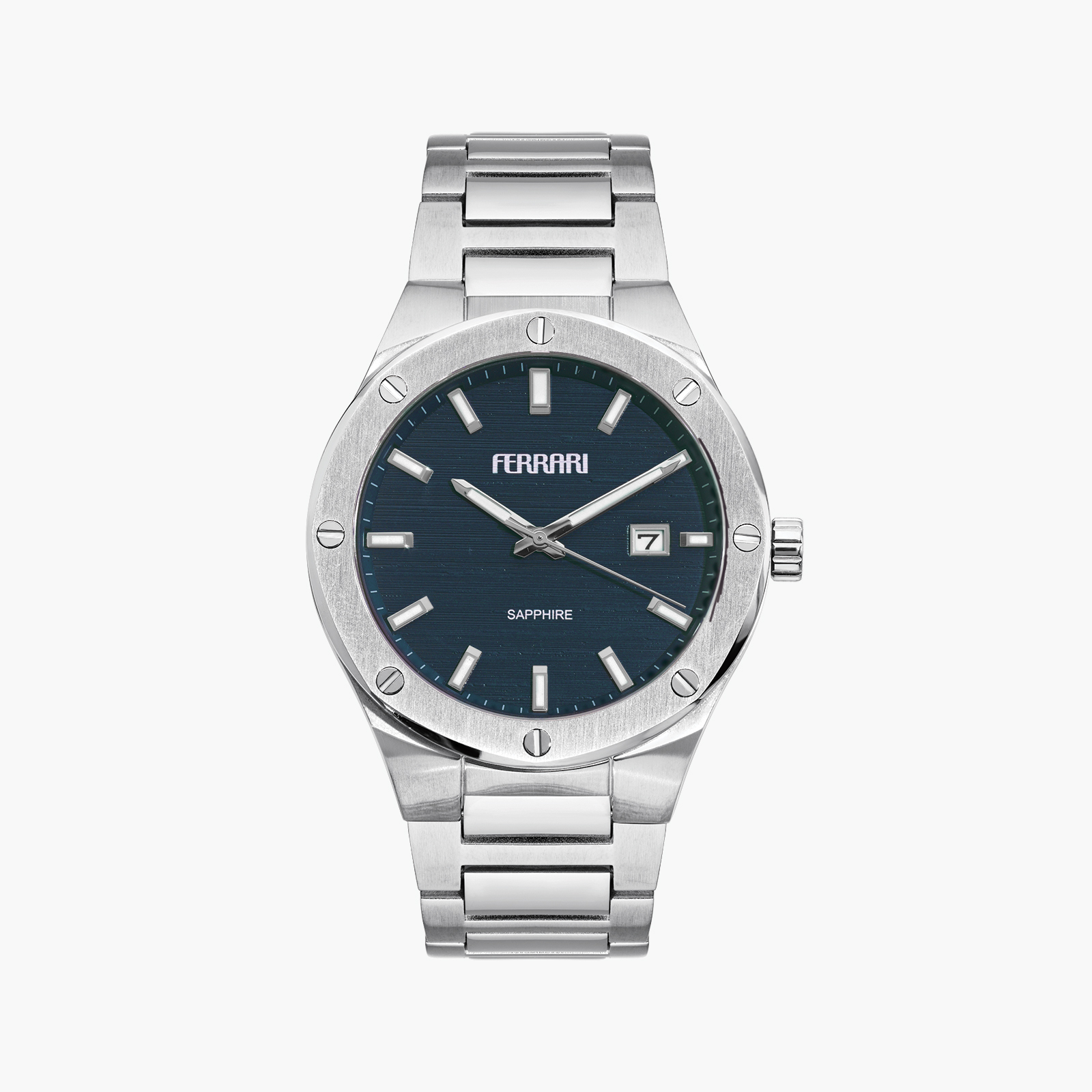 שעון ferrari עם זכוכית ספיר קריסטל