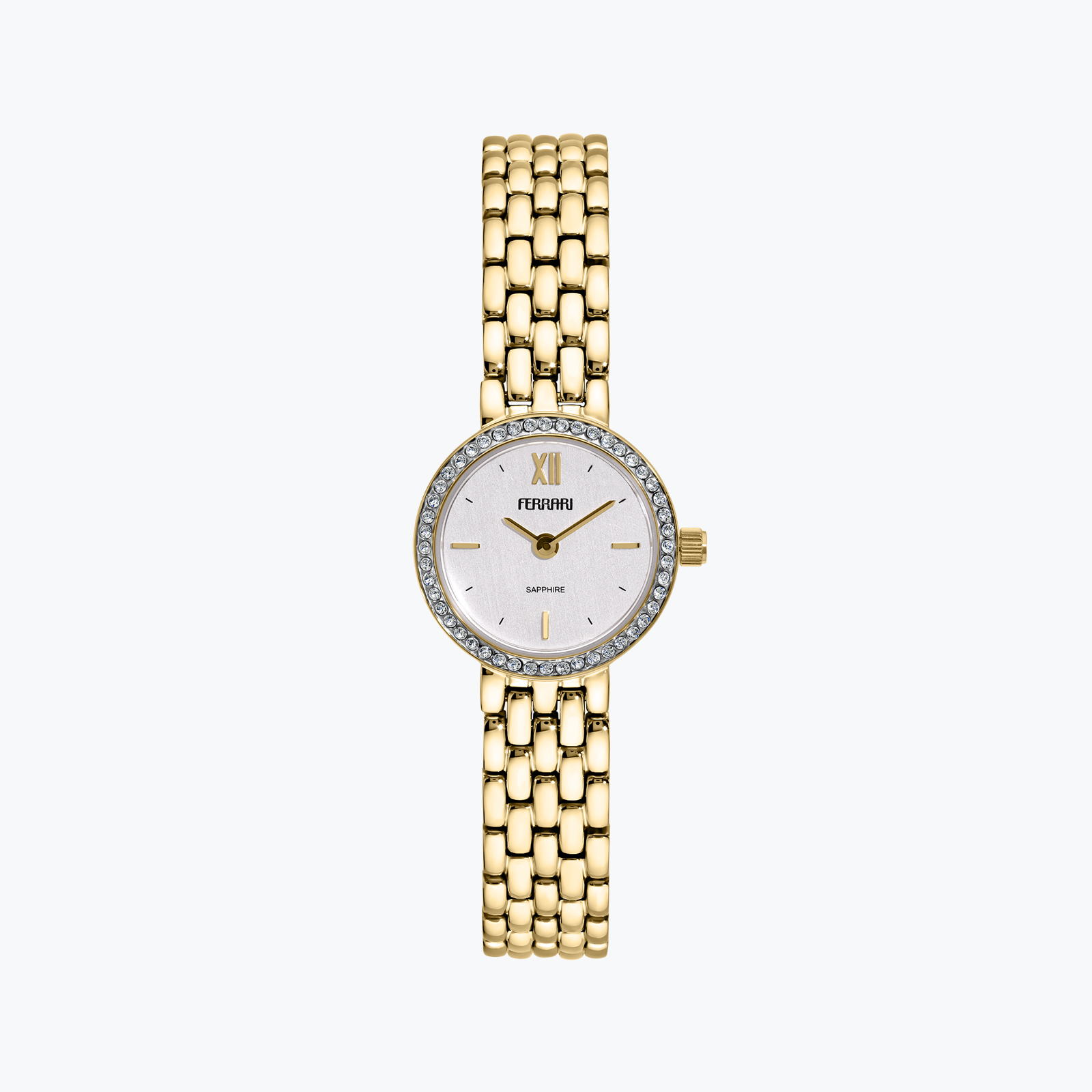 שעון ferrari עם זכוכית ספיר קריסטל