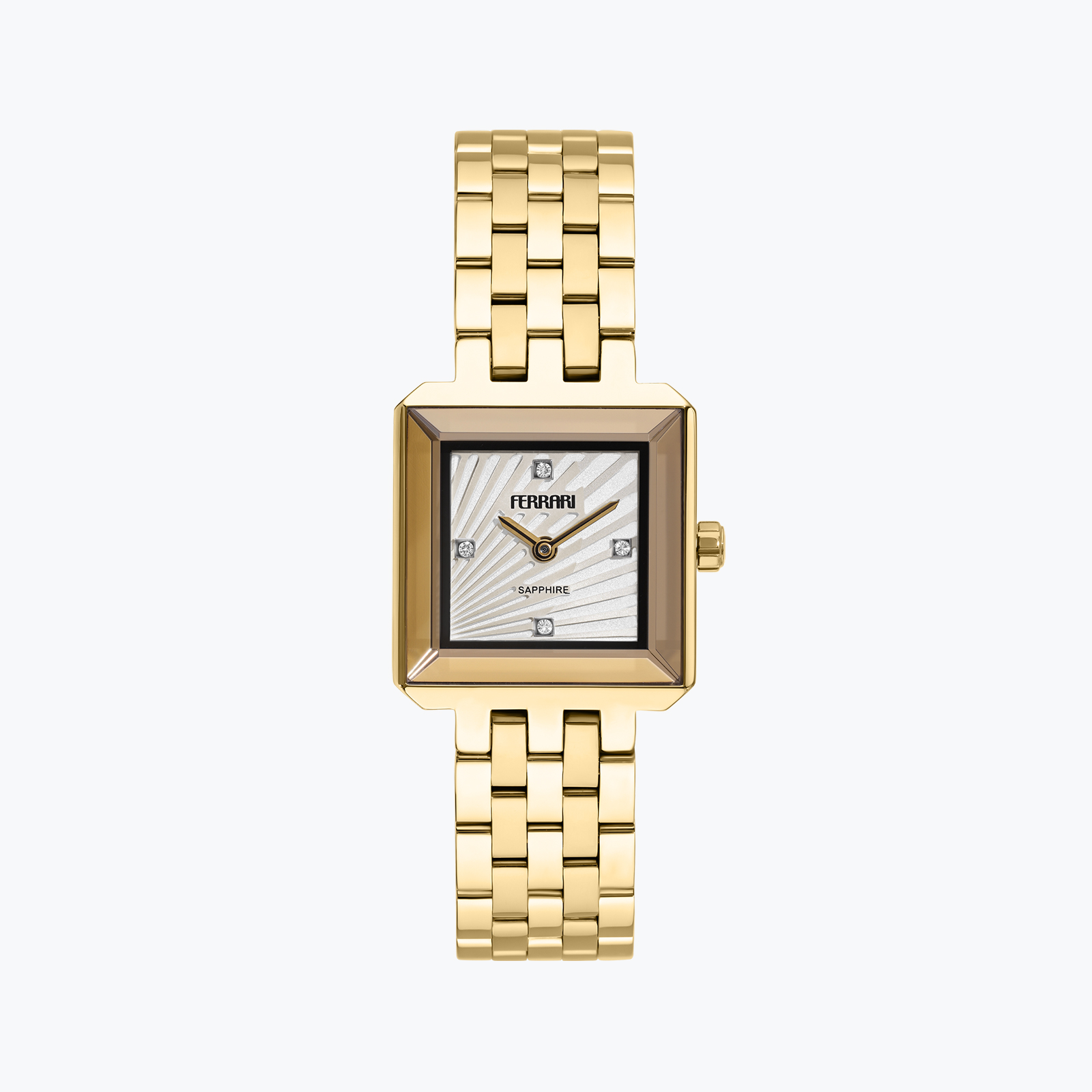 שעון ferrari עם זכוכית ספיר קריסטל