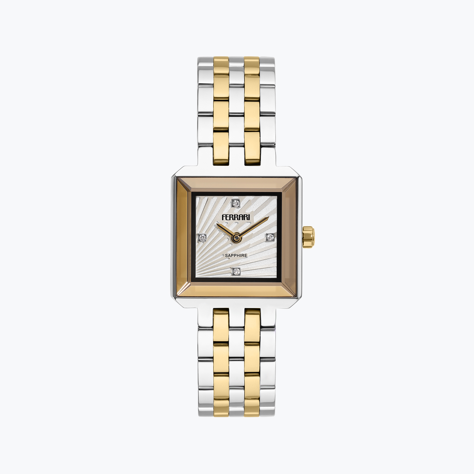 שעון ferrari עם זכוכית ספיר קריסטל