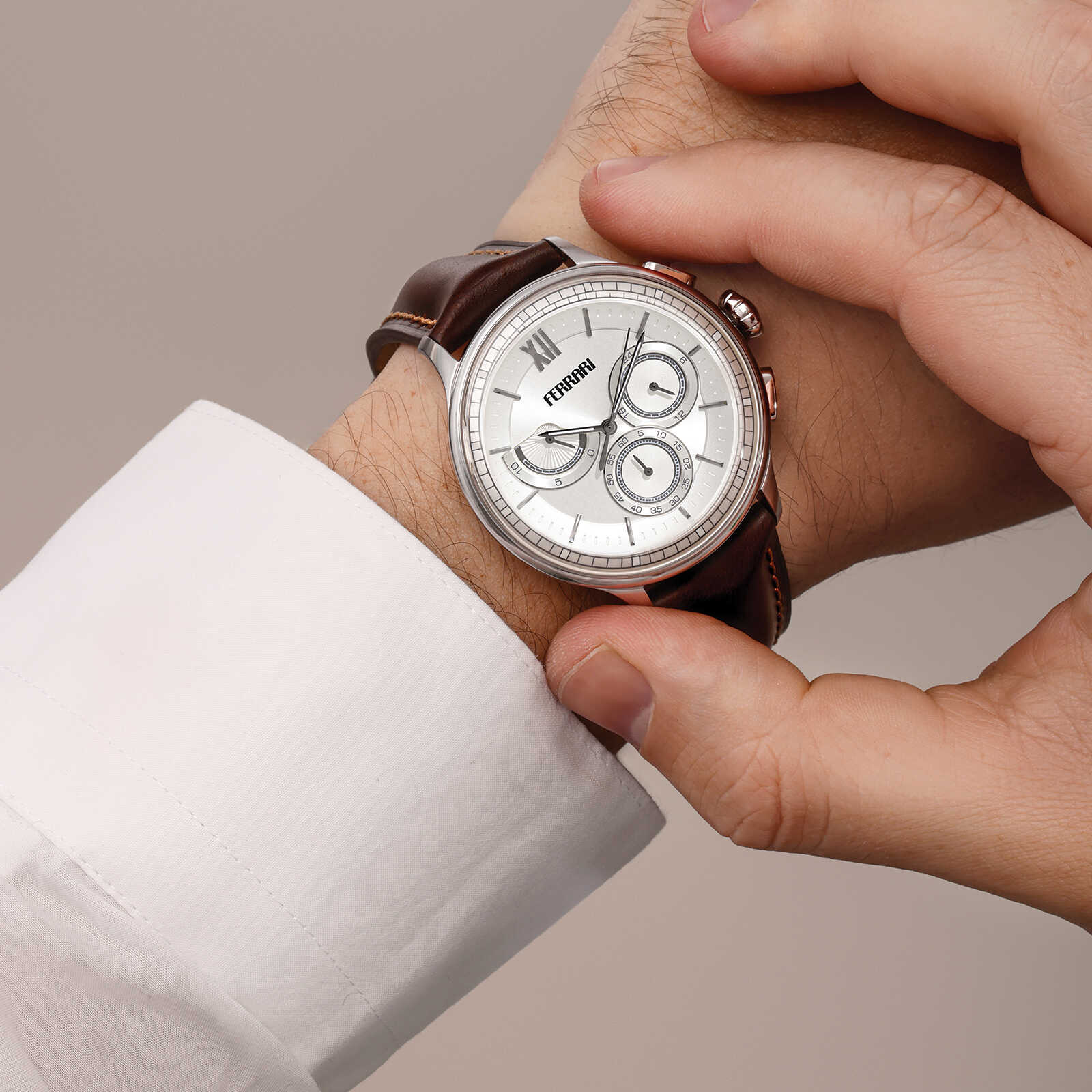 שעון ferrari כרונוגרף לגבר