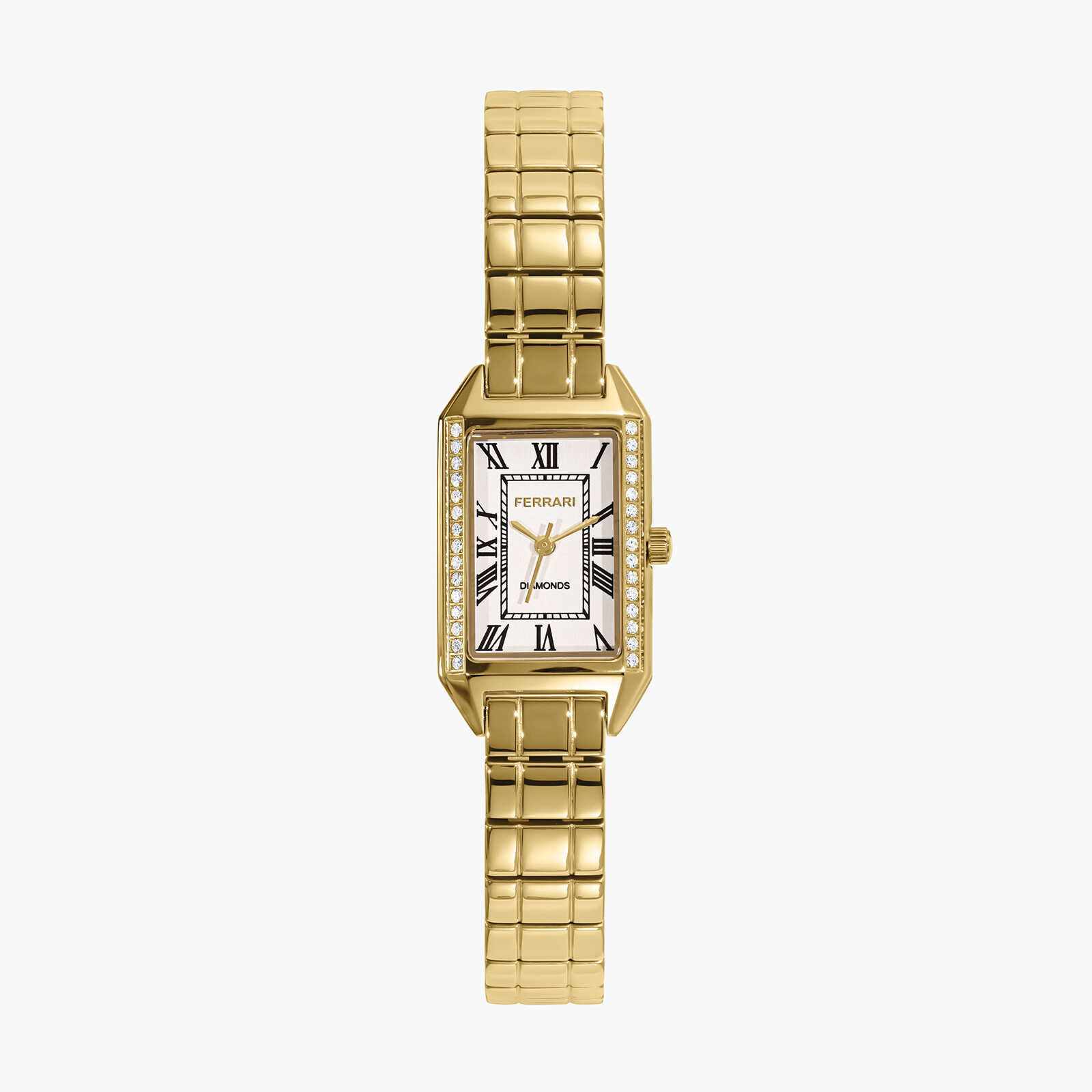 שעון ferrari משובץ יהלומים!