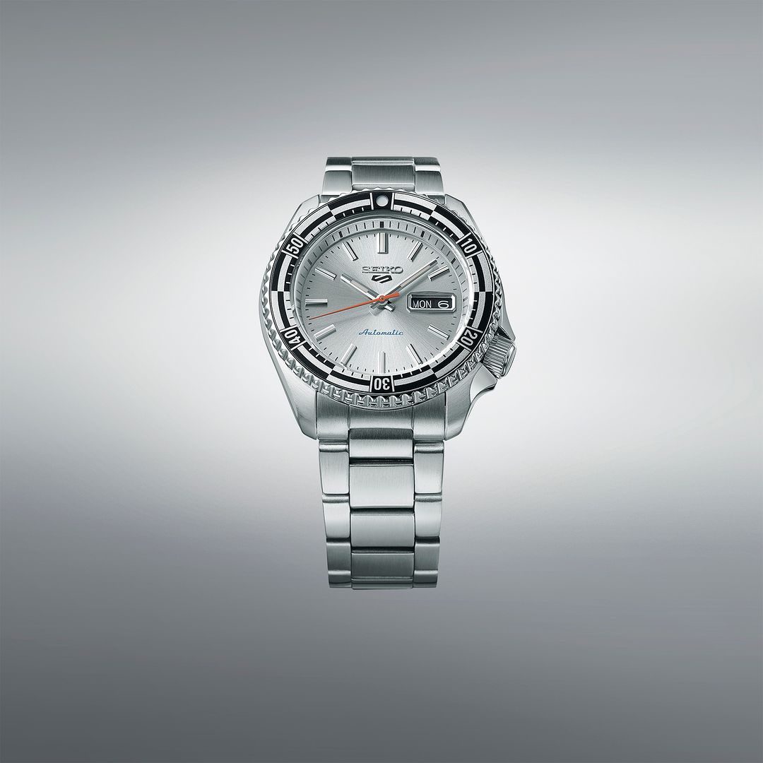 שעון  SEIKO 5 SPORT New Rally Diver מקולקציית צבעי הרטרו