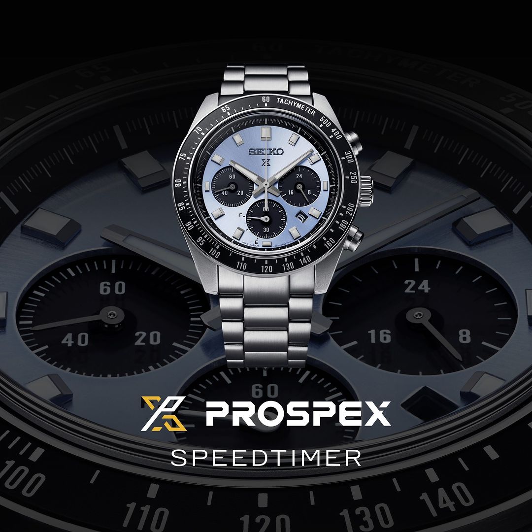 שעון Seiko Prospex solar speedtimer