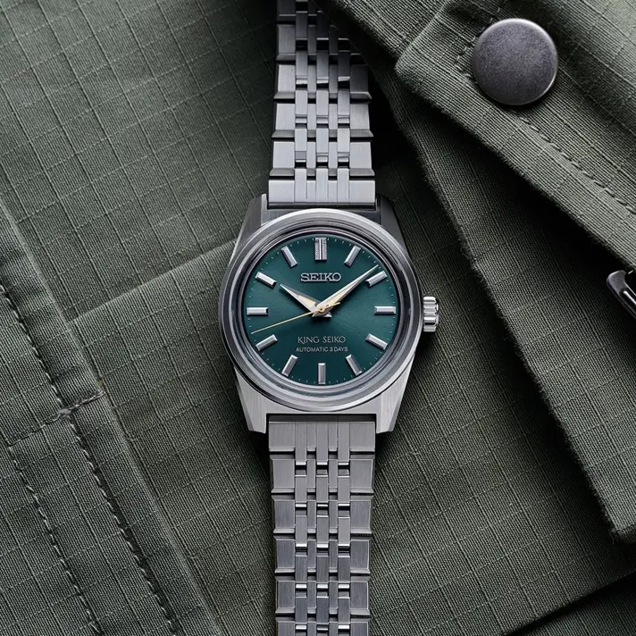 שעון  KING SEIKO Preppy Green