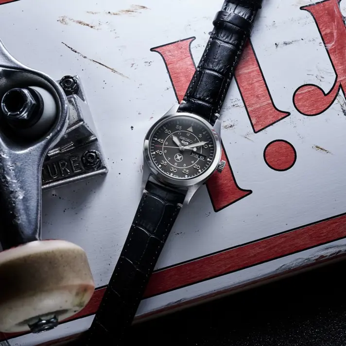 שעון בשיתוף פעולה רביעי Seiko 5 Sports x Yuto Horigome במהדורה מיוחדת