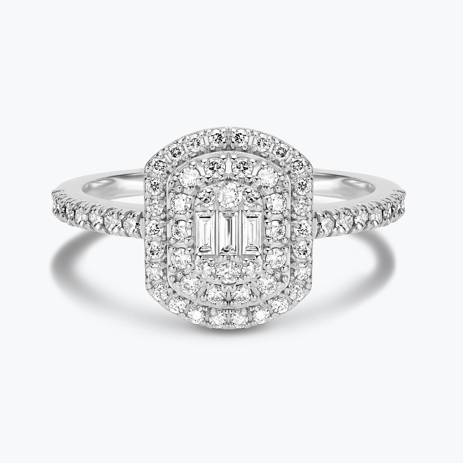 טבעת אמיליה משובצת יהלומים