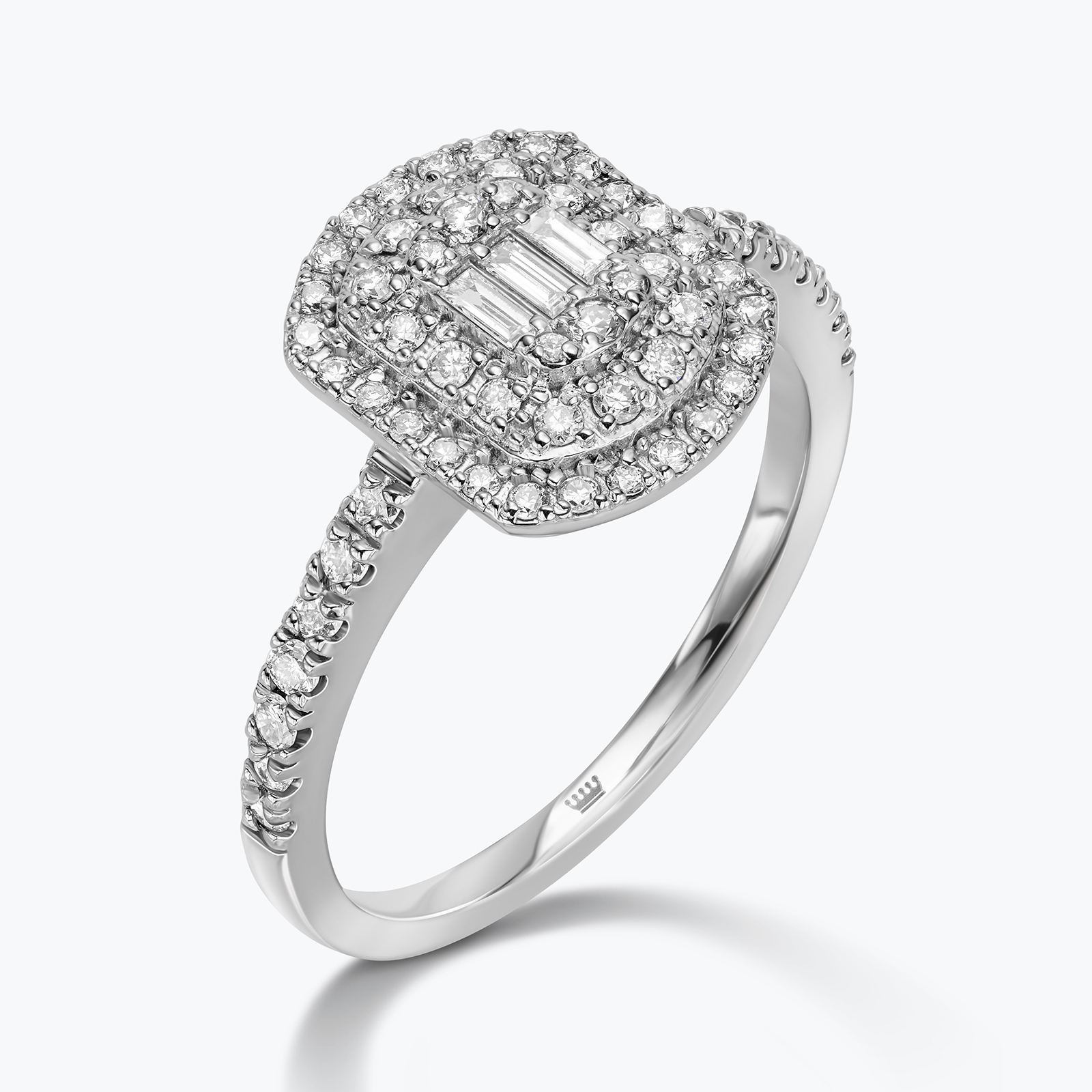 טבעת אמיליה משובצת יהלומים