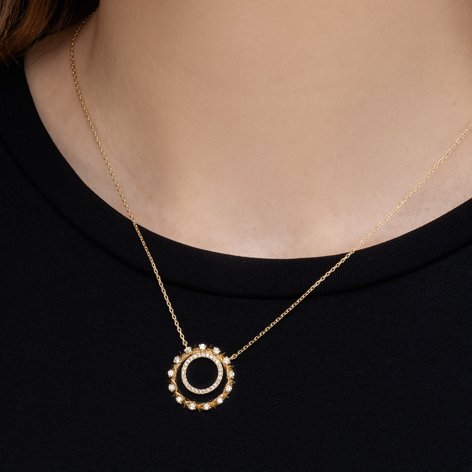 שרשרת סול משובצת יהלומים