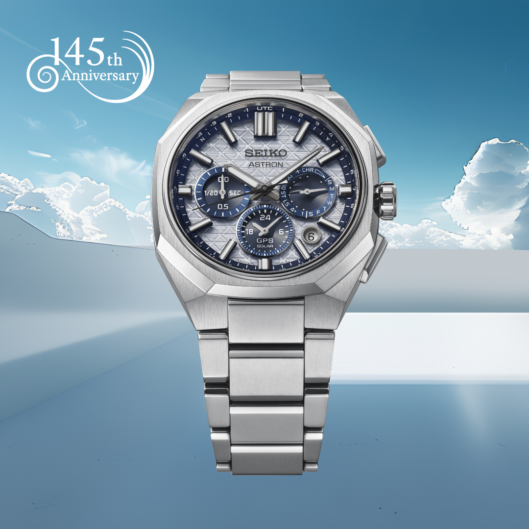 שעון Seiko Astron GPS Solar Dual-Time Chronograph  