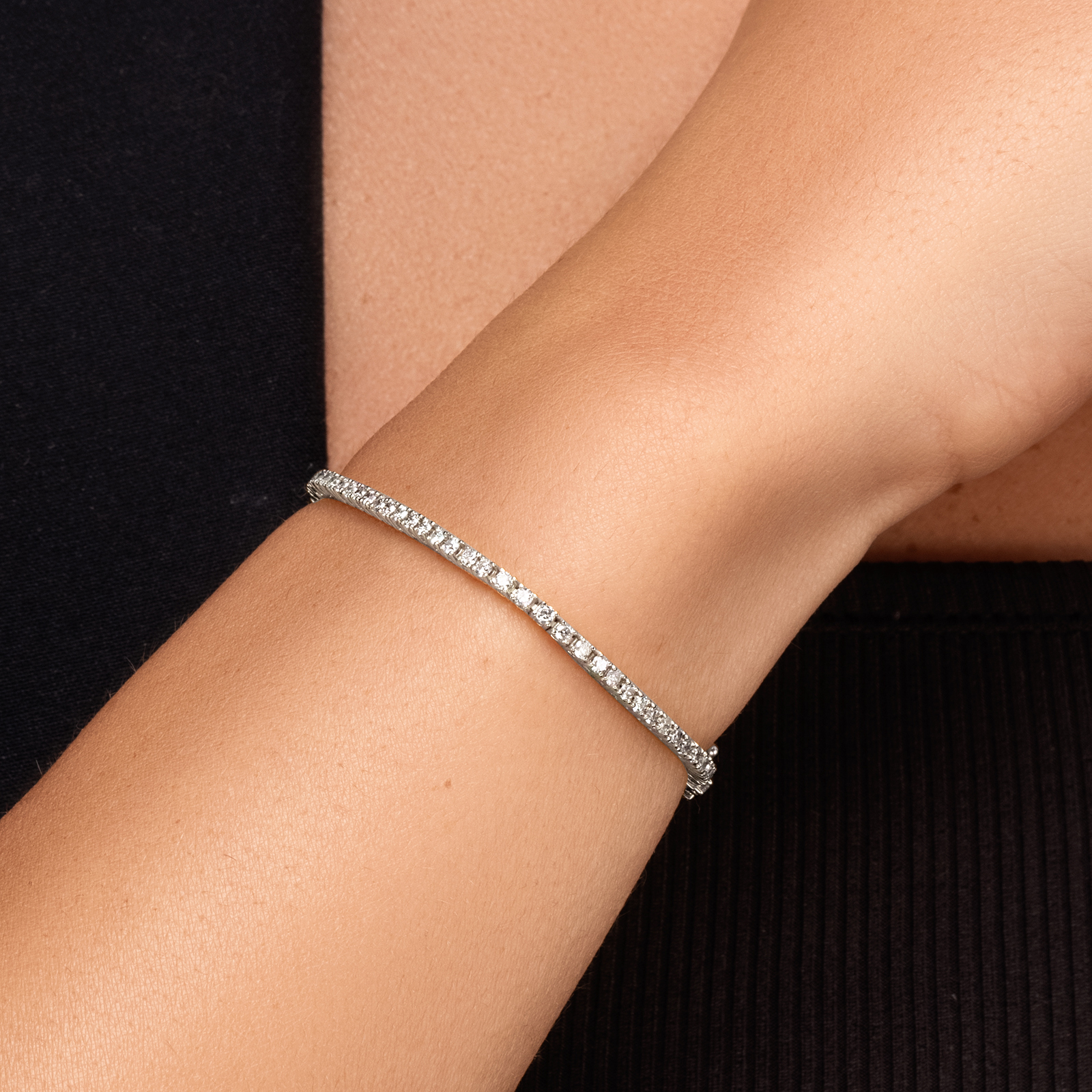 צמיד אמה טניס יהלומים