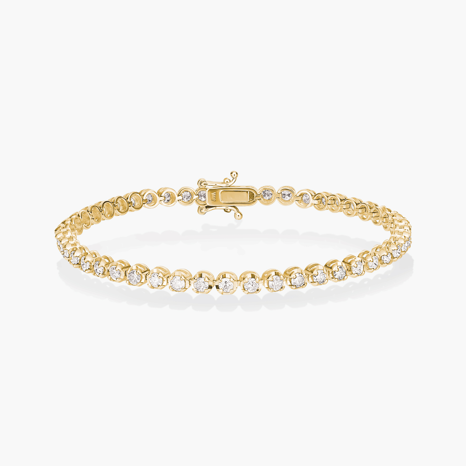 צמיד טניס משובץ יהלומים