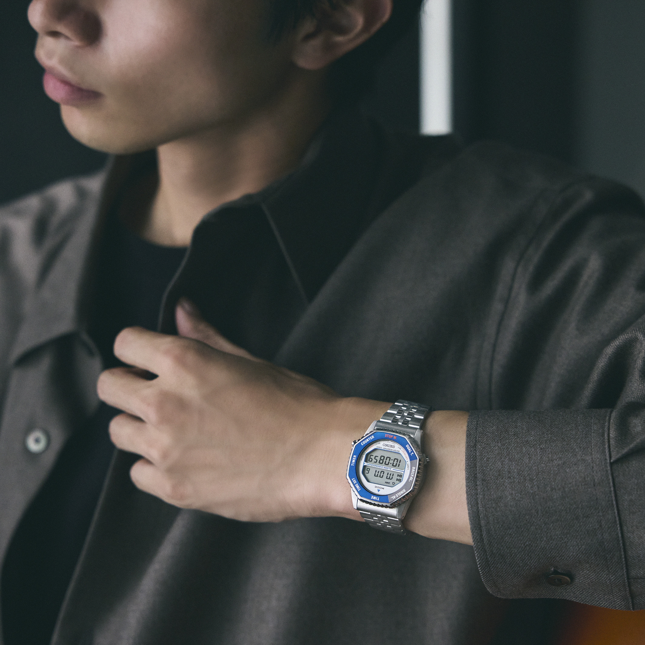 שעון SEIKO דיגטלי Rotocall