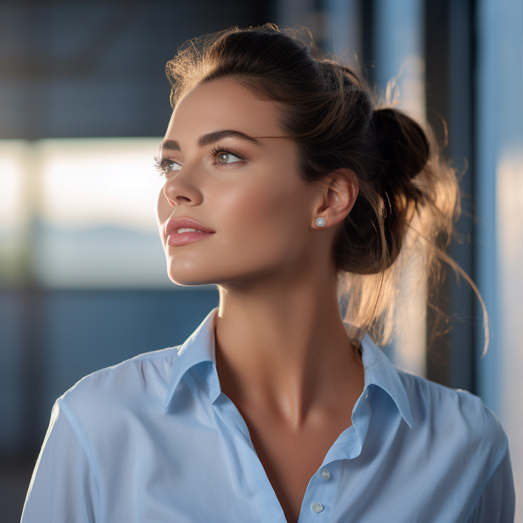 עגילי זהב עגולים בשיבוץ יהלומים