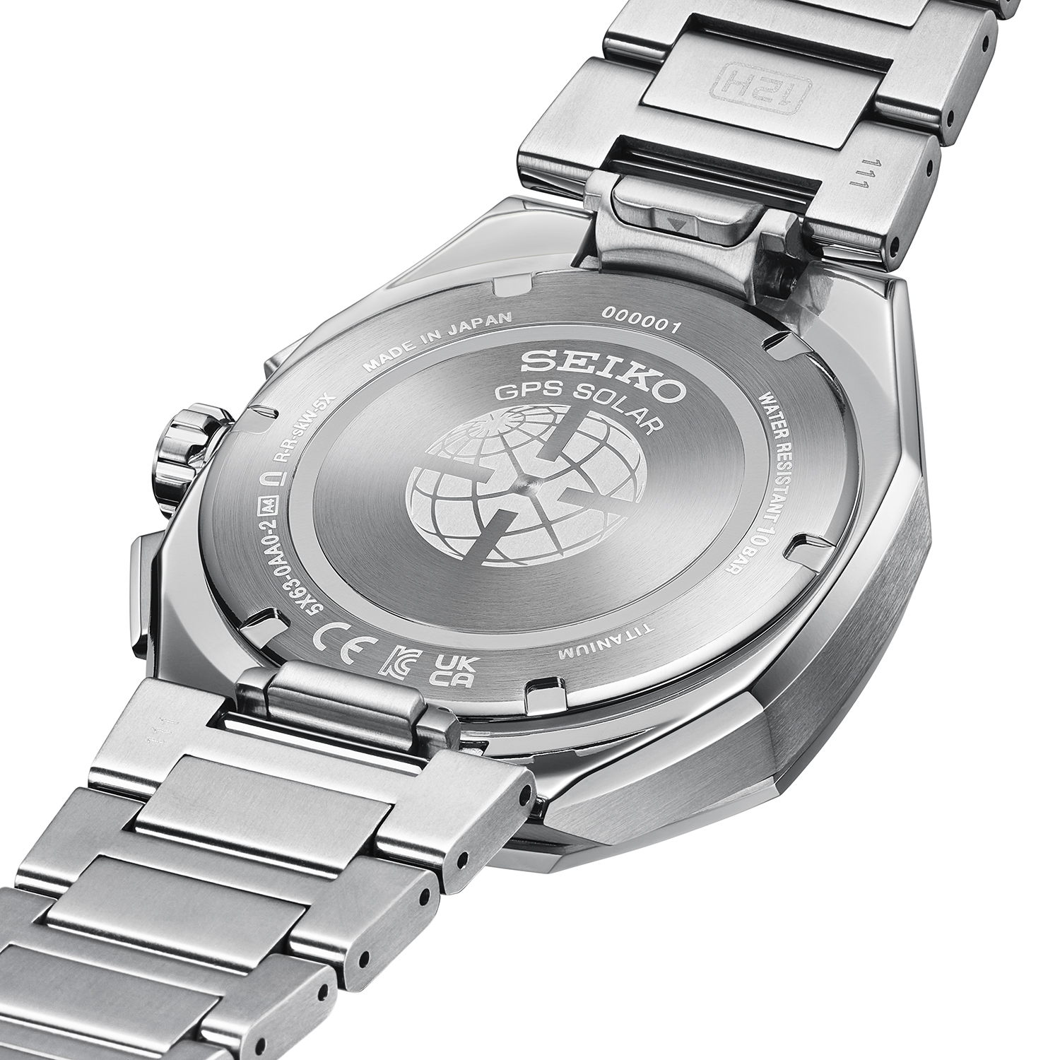 שעון Seiko Astron GPS Solar Dual-Time Chronograph