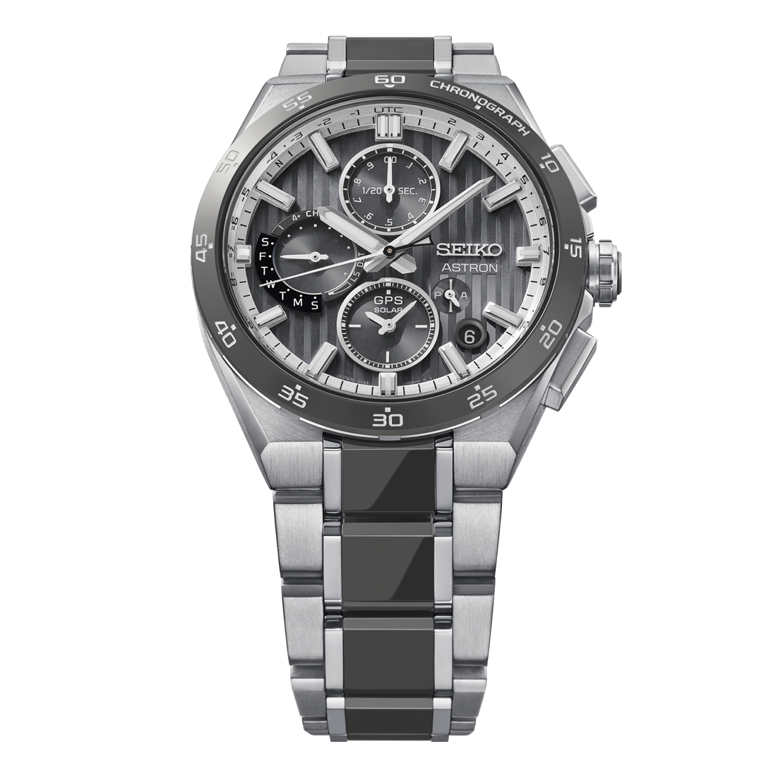 שעון Seiko Astron GPS Solar Dual-Time Chronograph 