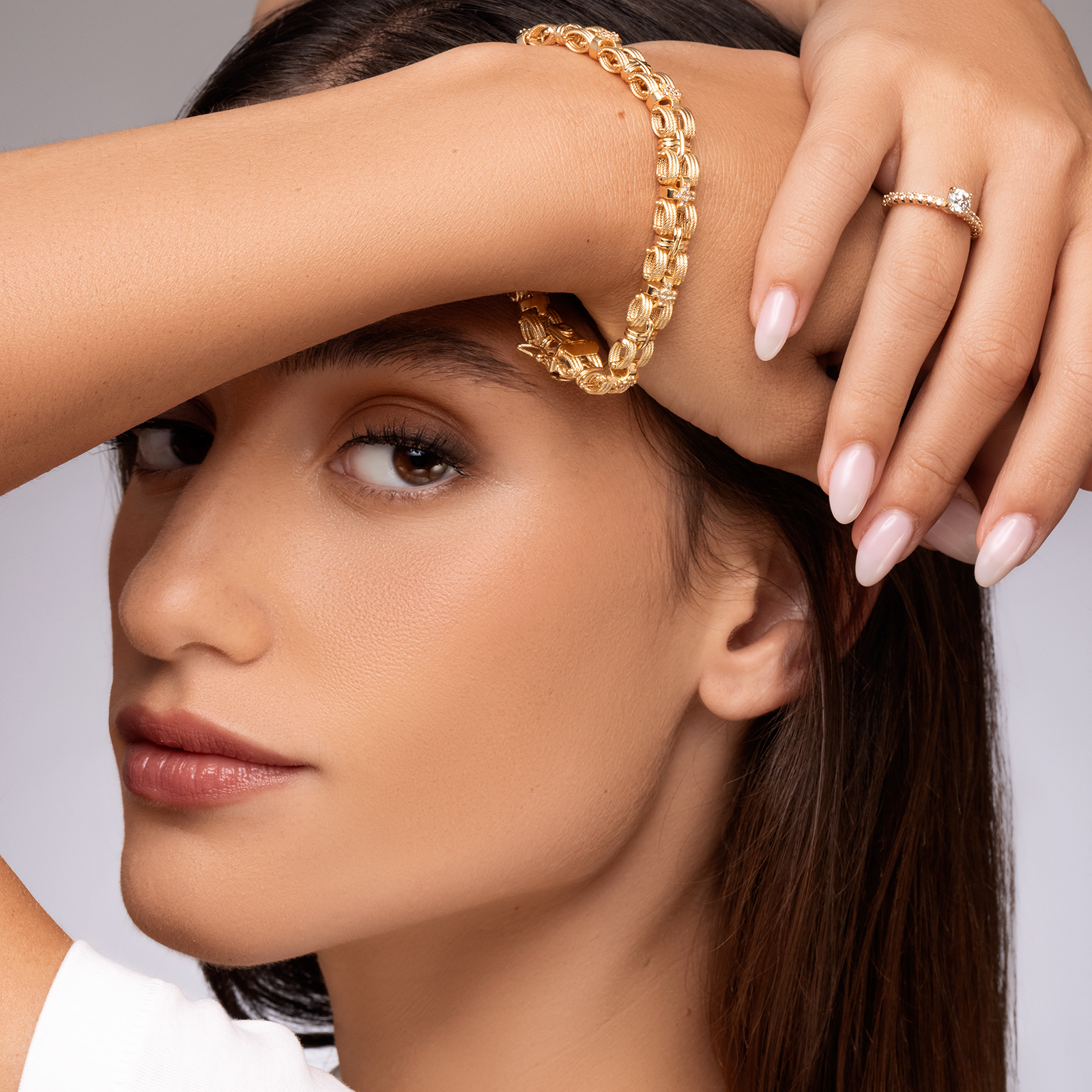 טבעת יהלומים היילי