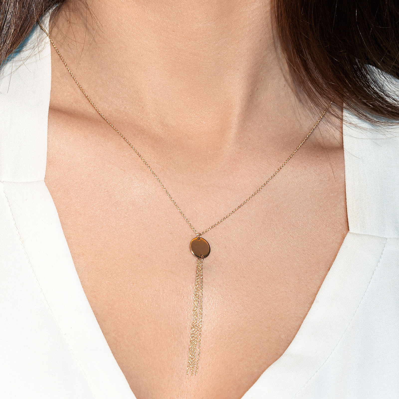 שרשרת זהב עניבה