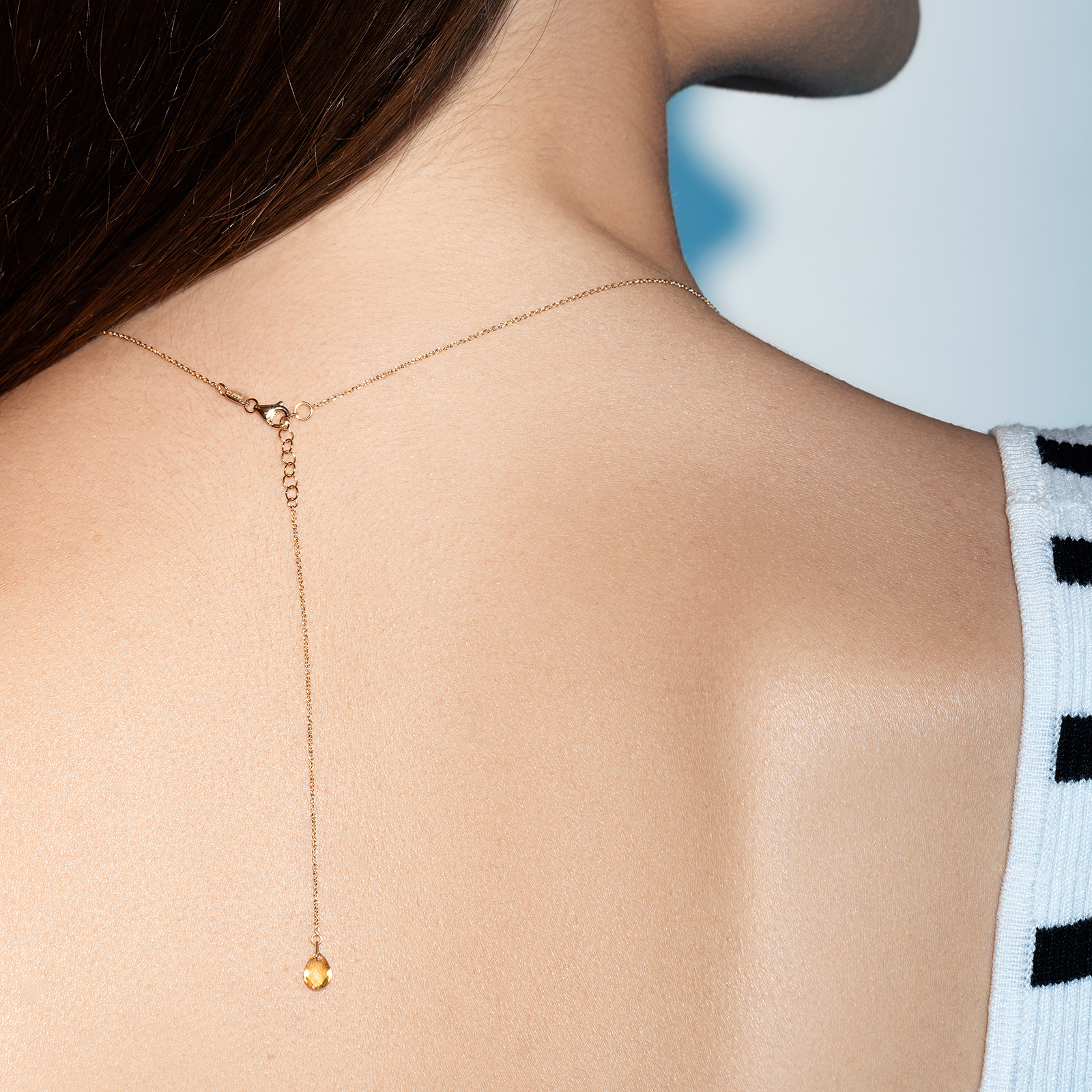 שרשרת זהב למפתחי גב