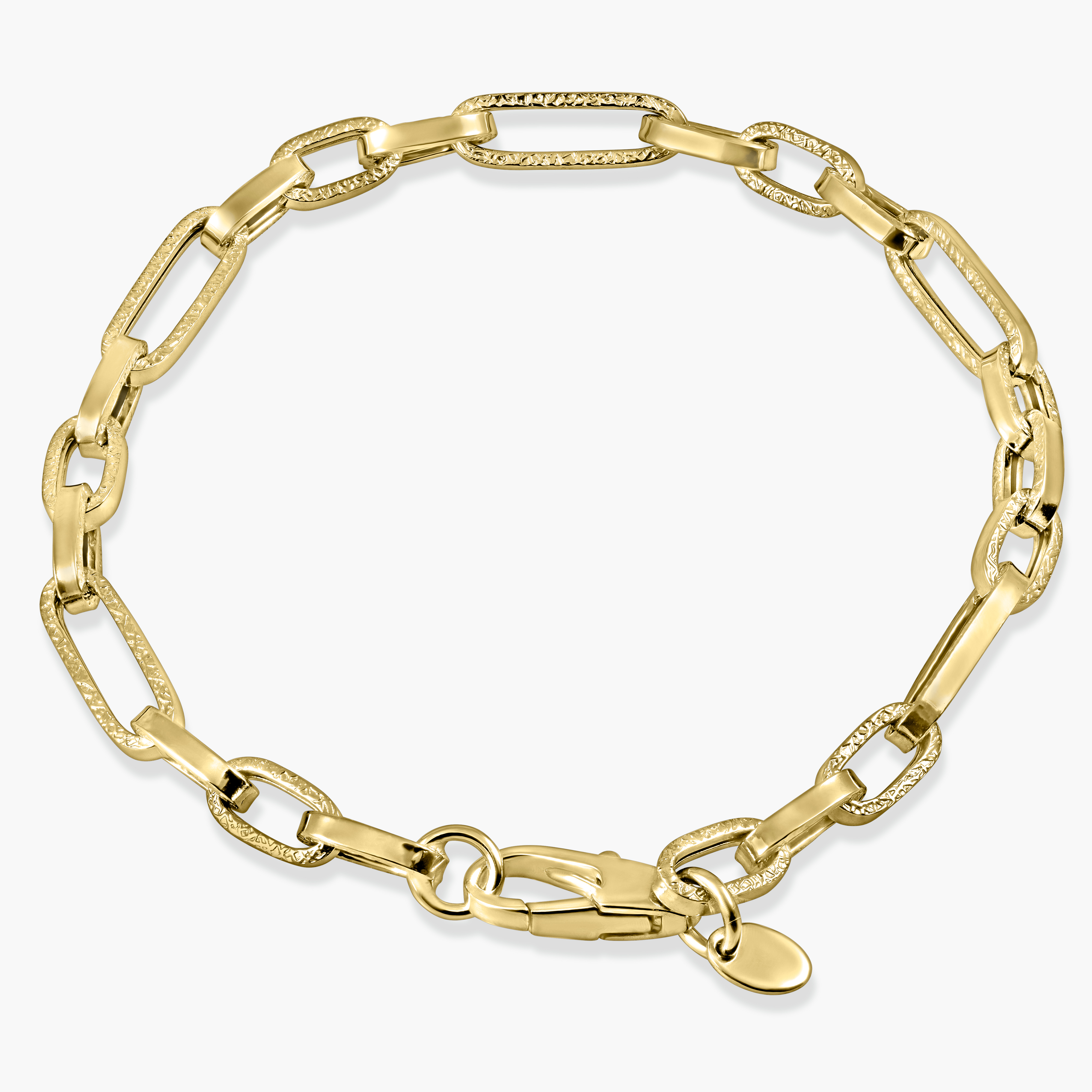 צמיד זהב 14K חוליות