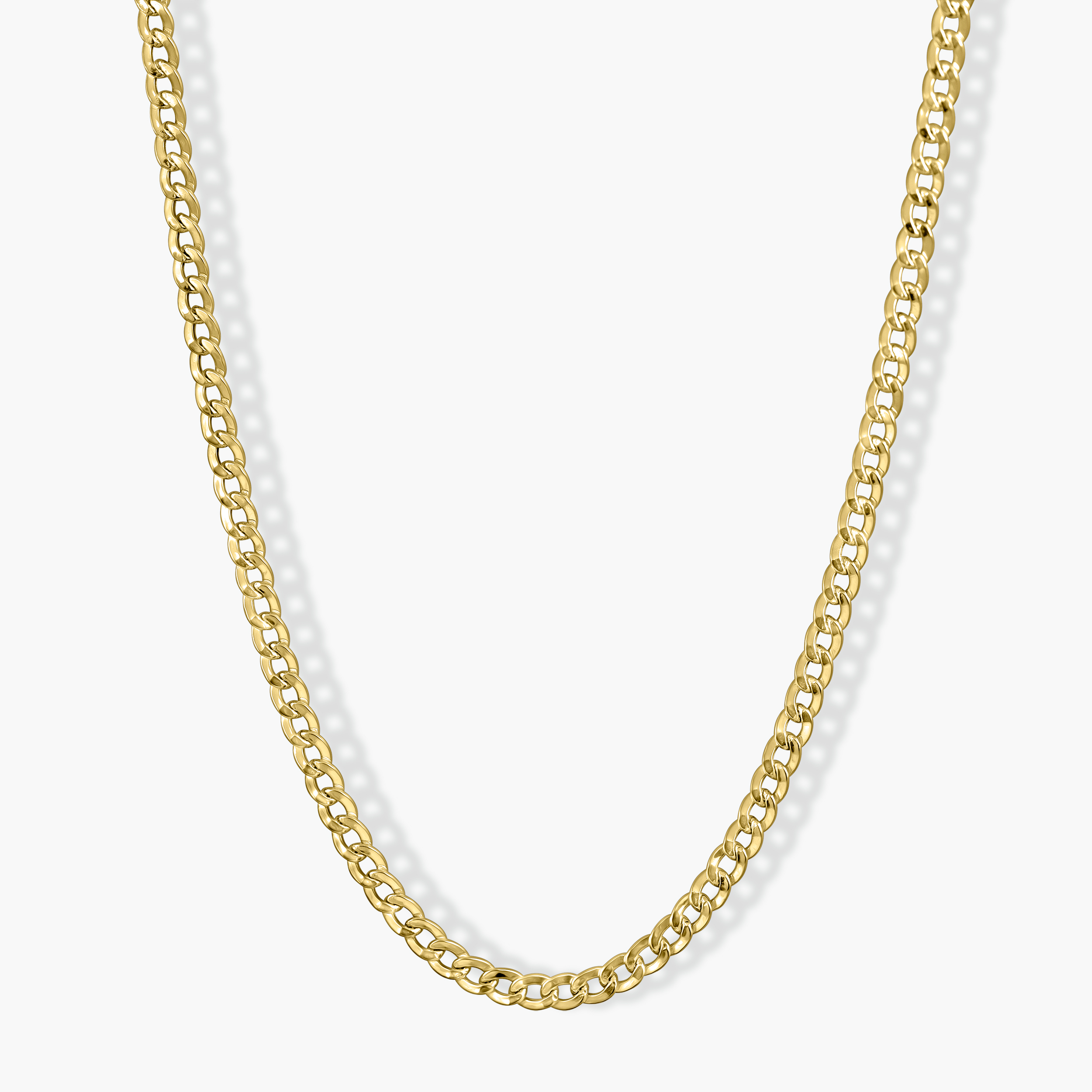 שרשרת זהב 14K בעיצוב חוליות